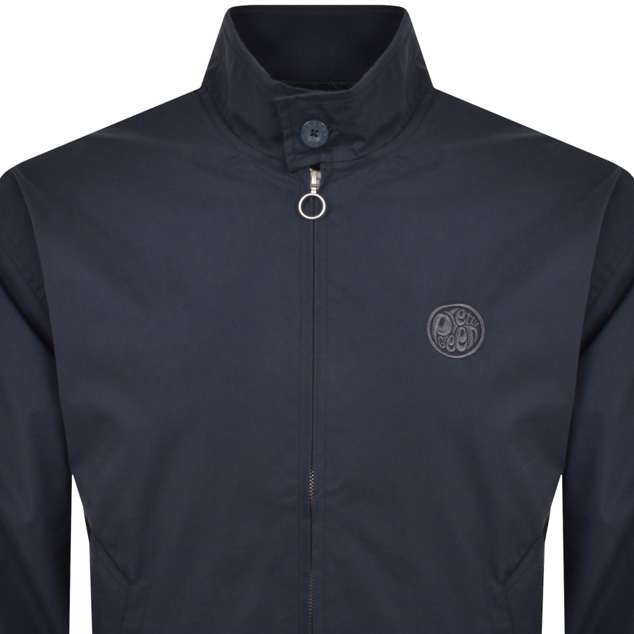 Pretty Green Walker Harrington Jacket Navy